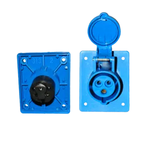 Tomada Industrial Femea  Encastrar 2P+T 16A 230V IP44