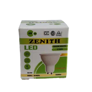 Lâmpada Led MR16 GU5.3 6W 220V-240V 2700K DIMMABLE