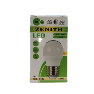 Lâmpada Led G45 4W 220V-240V E27 6500K