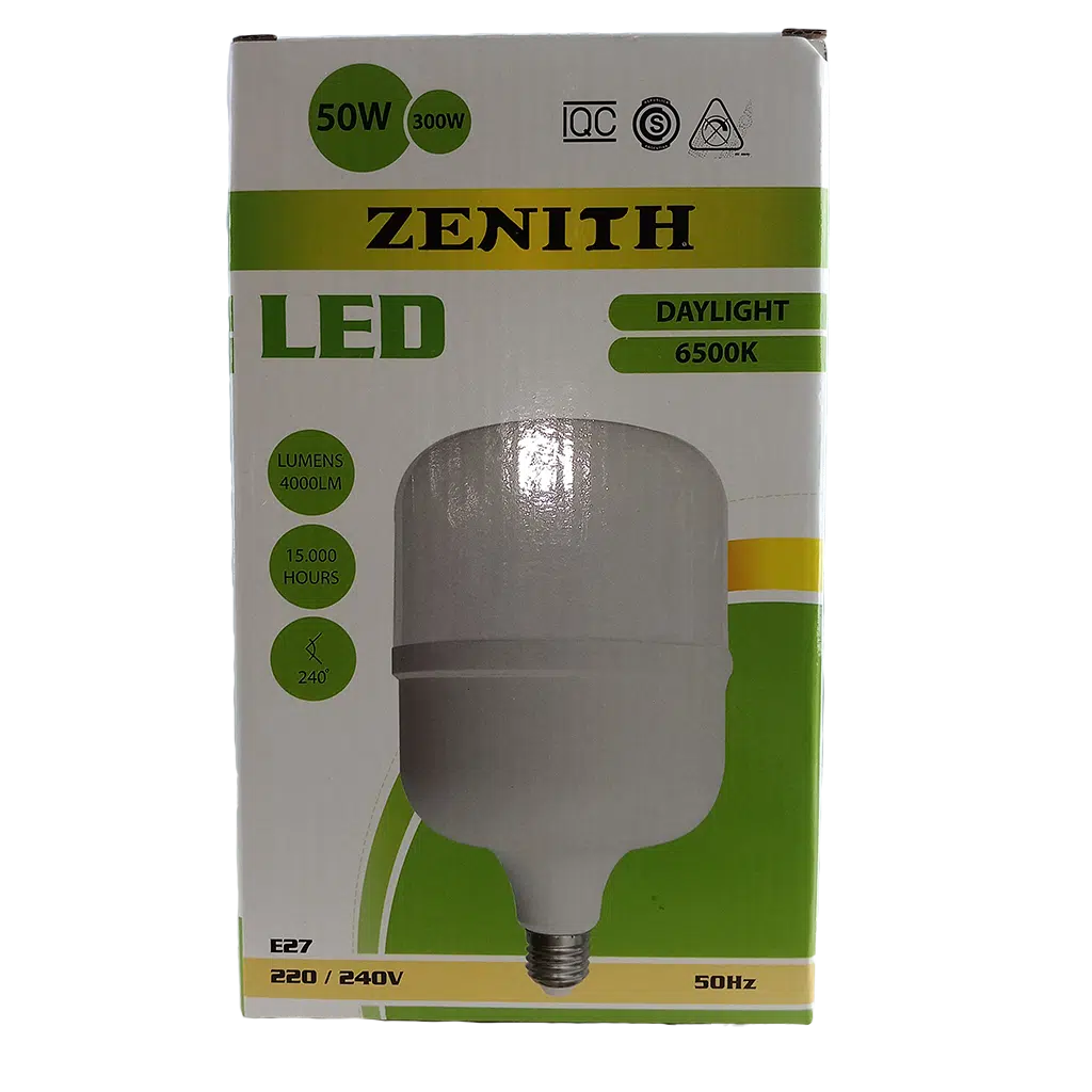 Lâmpada Led T140 50W E27 220V-240V 6500K