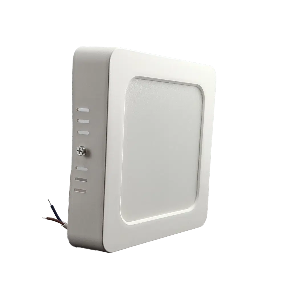 Painel Led Exterior Quadrado Branco 12W 220V-240V 6500K - Image 2