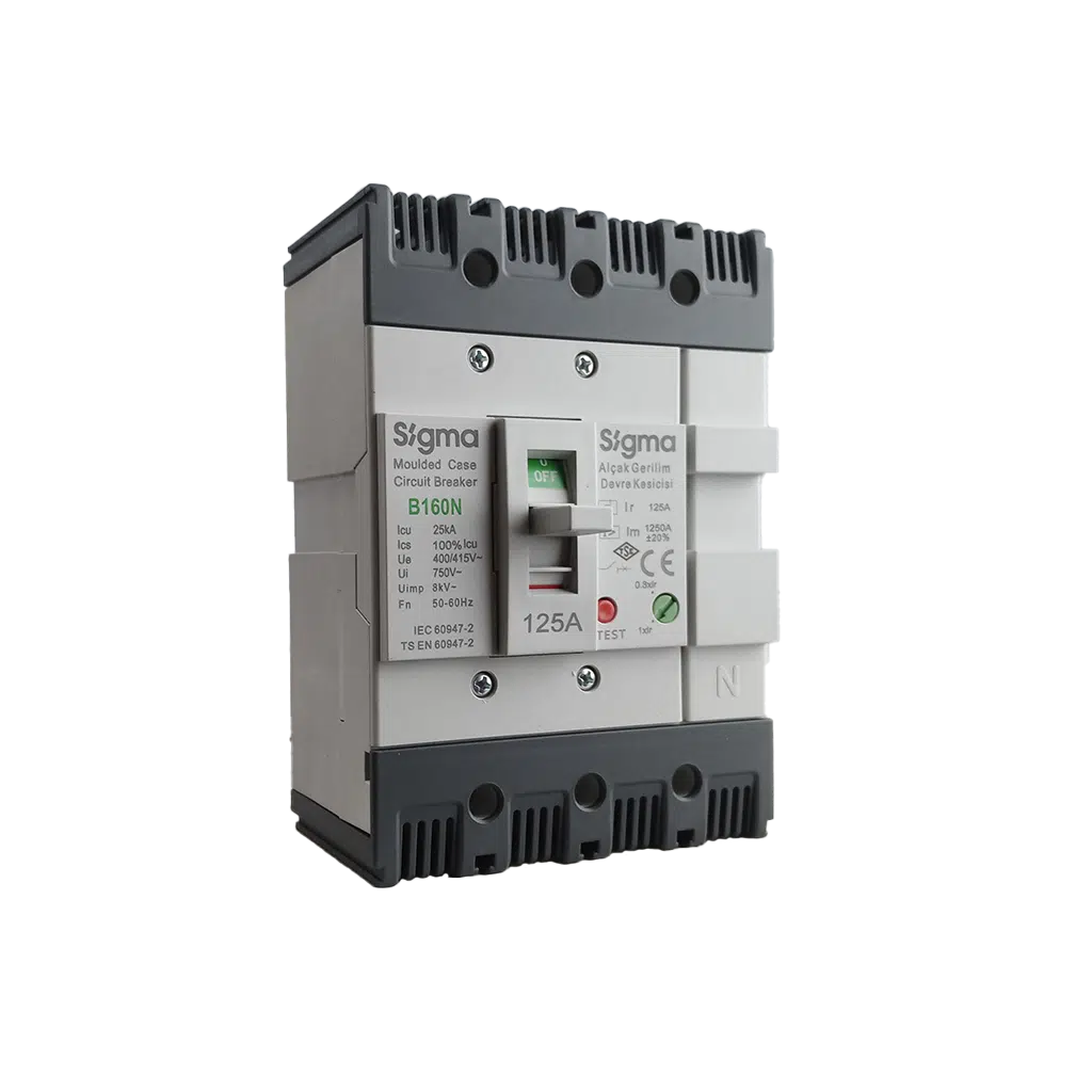 Disjuntor 4P 100-125A 25KA  4B160125