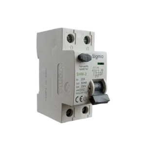 Interruptor Diferencial 2P 25A 30MA 6KA SHM2025030