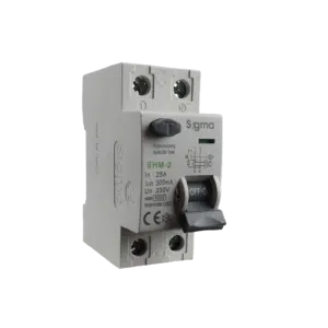 Interruptor Diferencial 2P 25A 300MA 6KA  SHM2025300