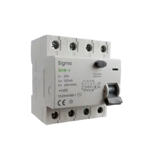 Interruptor Diferencial 4P 25A 300MA 6KA SHM4025300