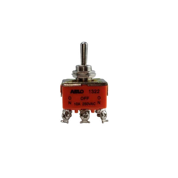 Interruptor 10A 250V 3Posições 2P ON-OFF-ON AS1322