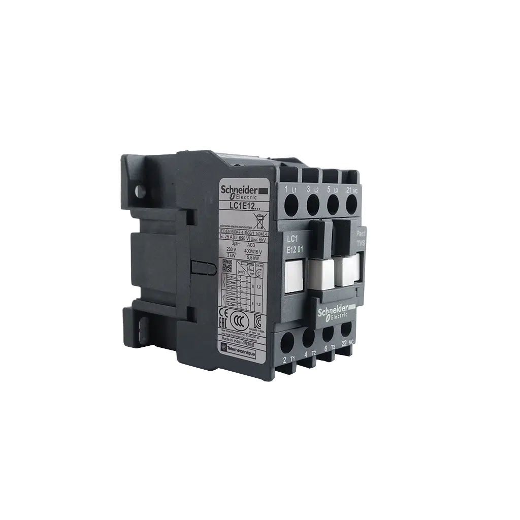 Contactor  3P 1NF 12A Bobine:230V AC LC1E1201U5