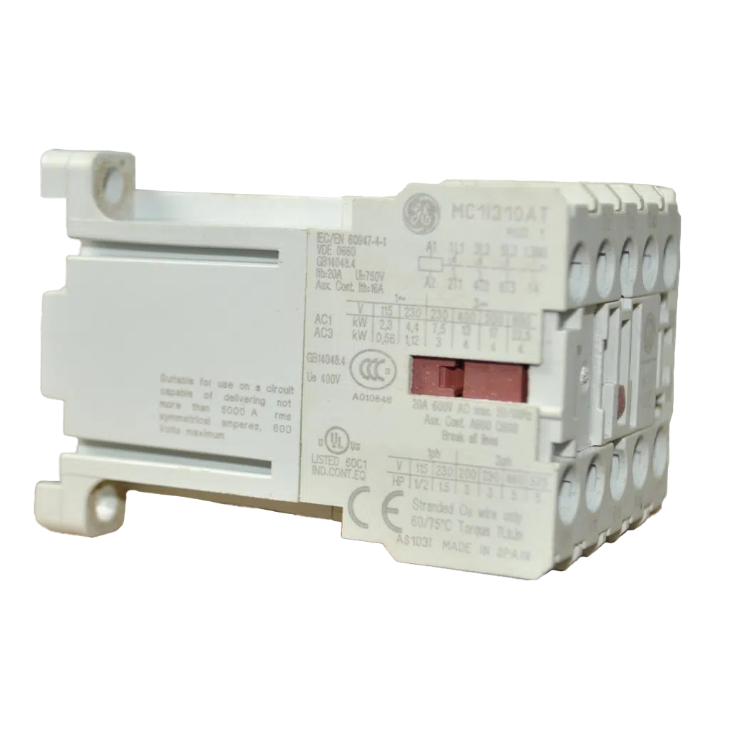 Contactor MC1I310ATD  Ref. 100572  5P 20A Bobine:24V