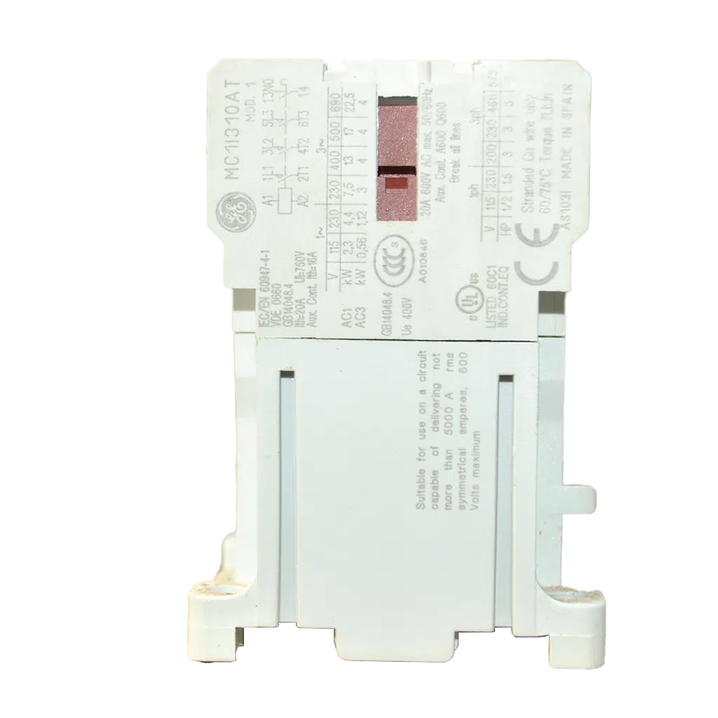 Contactor MC1I310ATD  Ref. 100572  5P 20A Bobine:24V - Image 2
