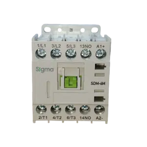 Contactor 3P 1NO 2.2KW 6A BOB:24V DC SDM0610024