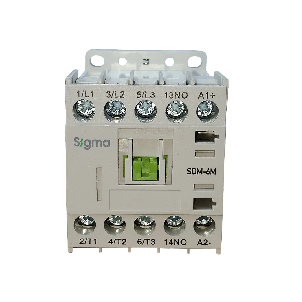 Contactor 3P 1NO 2.2KW 6A BOB:24V DC SDM0610024