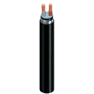 Cabo Rígido VAV/XAV 2X6  0.6/1KV Preto