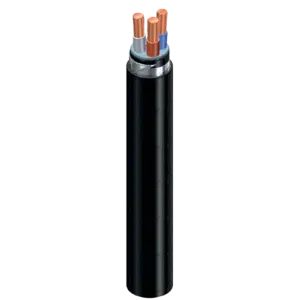 Cabo RígidoVAV/XAV 3X6 PT  0.6/1KV Preto