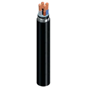 Cabo Rígido VAV/XAV 3X70+35  0.6/1KV Preto