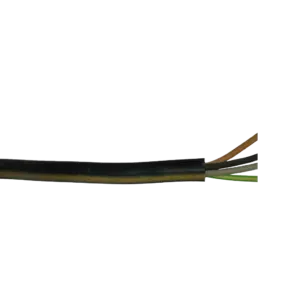 Cabo Rígido VV/XV 3X2.5+T  N05VV-U 300/500V 4G2.5 Preto