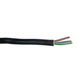 Cabo Rígido VV/XV 2X4+T  0.6/1KV 3G4 Preto