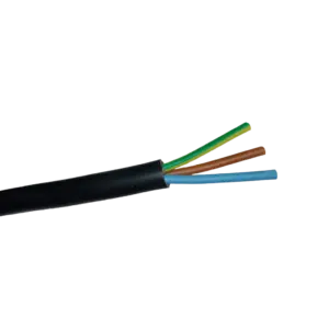 Cabo Rígido VV/XV 2X2.5+T  0.6/1KV 3G2.5 Preto