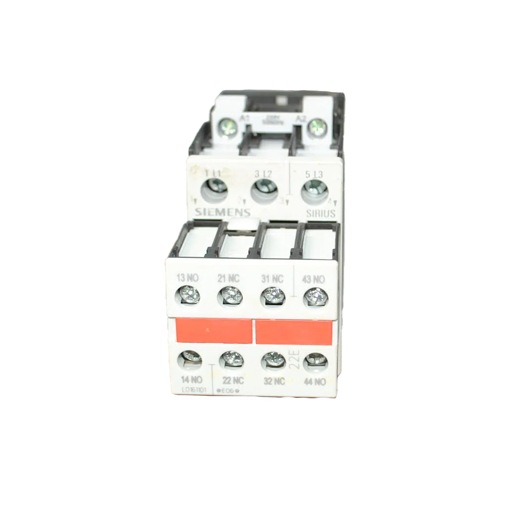 Contactor 3P 5,5KW 12.5A 400V 2NA+NF 3RT1024-1AL24-3MA0 Siemens - Image 3