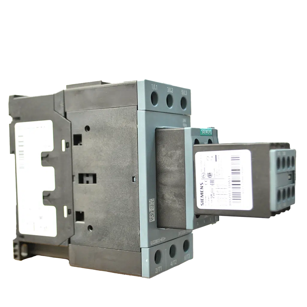 Contactor 3P 22KW 51A 24V/AC S2 2NA+2NF 3RT2036-1AB04 Siemens