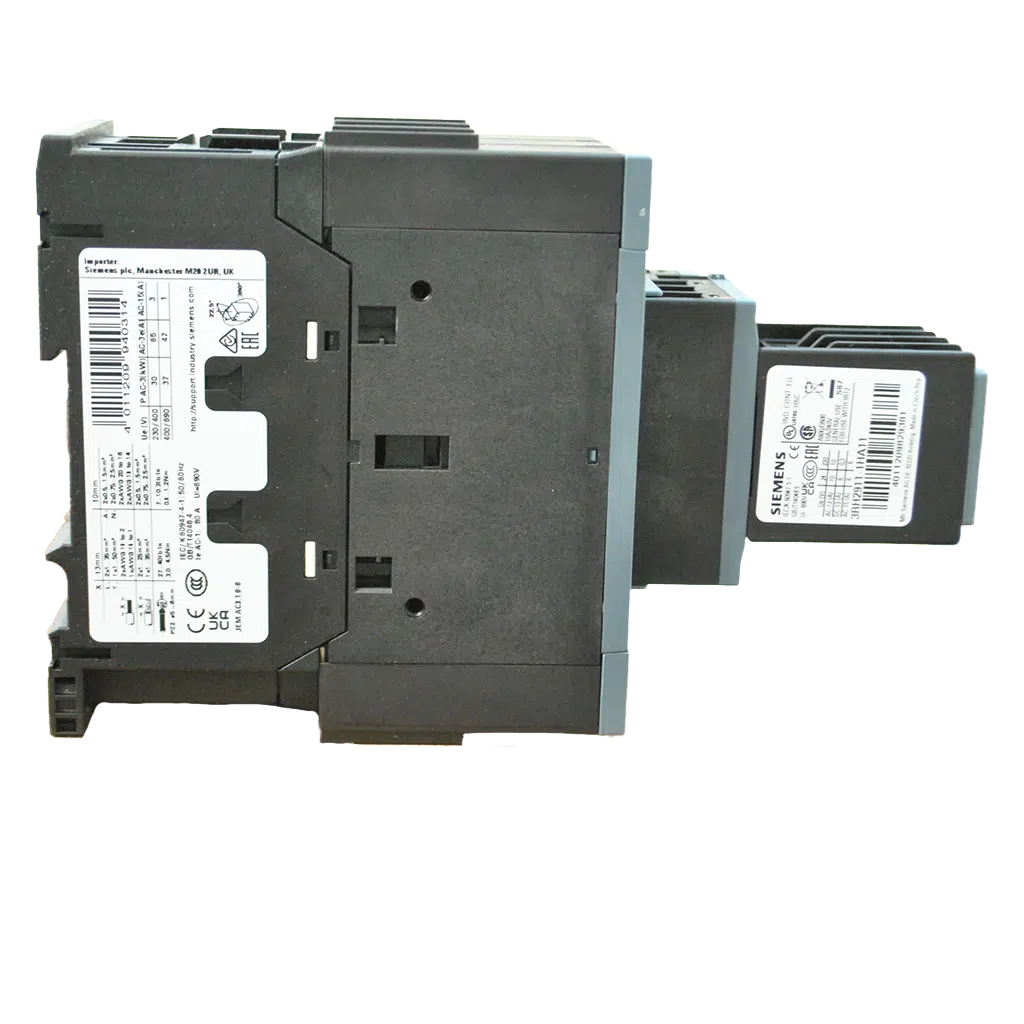 Contactor 3P 30KW 65A 24V/AC S2 2NA+2NF 3RT2037-1AB04 Siemens - Image 3