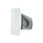 Quadro Plástico 12 Módulos Exterior Branco com Porta Opaca LWDS-12