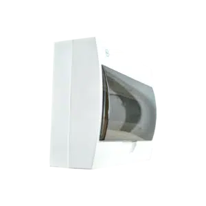 Quadro Plástico 12 Módulos Exterior Branco com Porta Opaca LWDS-12