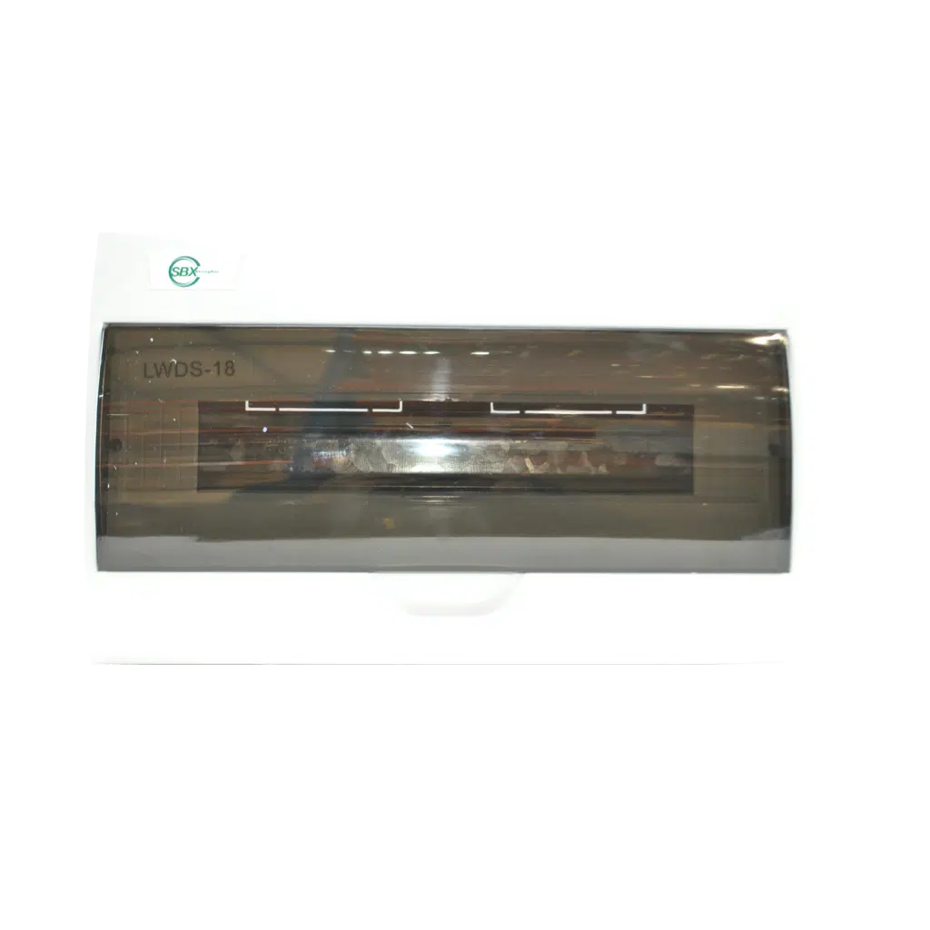 Quadro Plástico 18 Módulos Exterior Branco com Porta Opaca LWDS-18 - Image 3