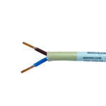 Cabo Rígido VV/XV 2X6  PT-N05VV-U 300/500V Creme