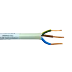 Cabo Rígido VV/XV 2X6+T N05VV-U 300/500V 3G6 Creme  Creme