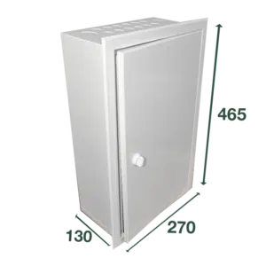 Quadro 36 Módulos Interior Metálico 01.210A500 270X465X130