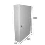 Quadro 150 Módulos Exterior Metálico  01.219/150 600X1000X150