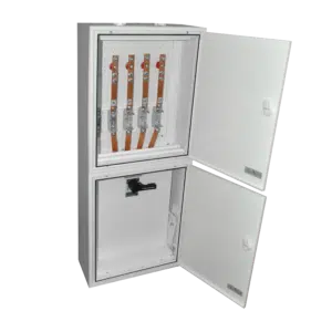 Quadro Coluna 1 Saída Trifásica 125A  Com BARRA-11.647- 400X1000X200