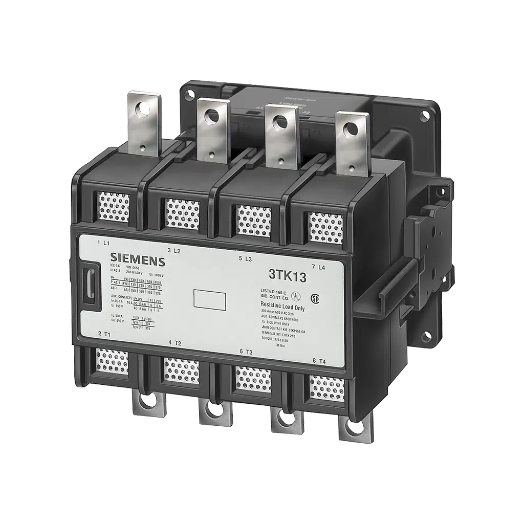 Contactor 4P 230KW 350A 230V 3TK1342-0AP0 Siemens