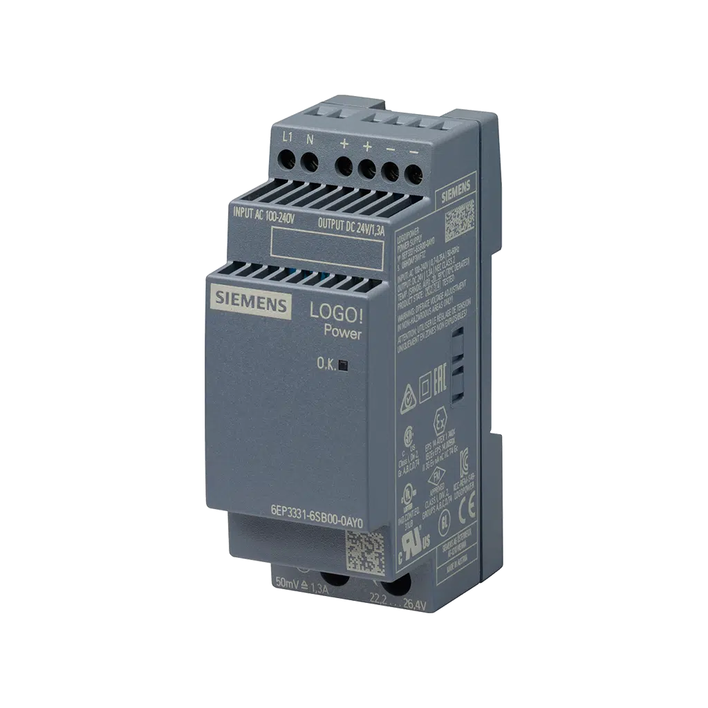 Fonte de Alimentação 24VDC 2.5A LOGO 6EP3331-6SB00-0AY0 Siemens