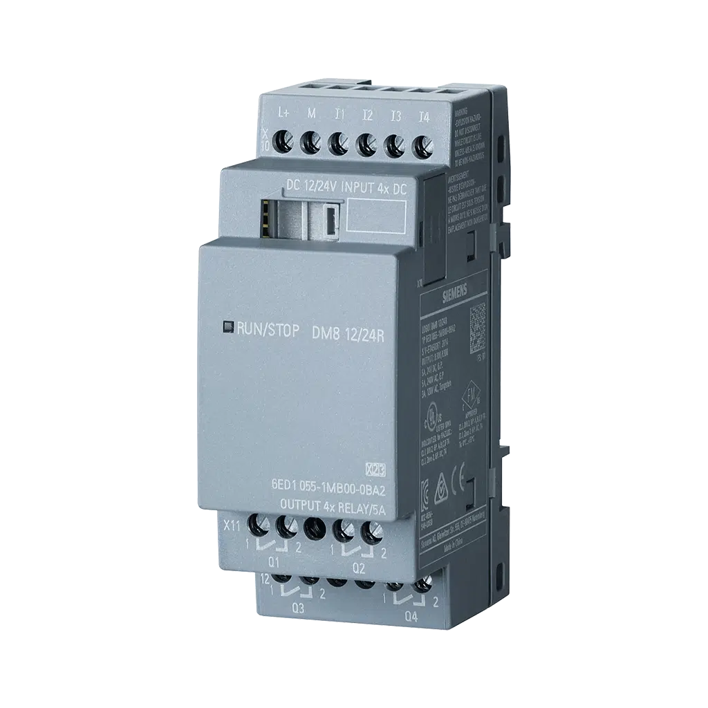 Módulo de Expanssão PLC LOGO 8 12/24VDC 4DI/4DO 6ED1055-1MB00-0BA2 Siemens