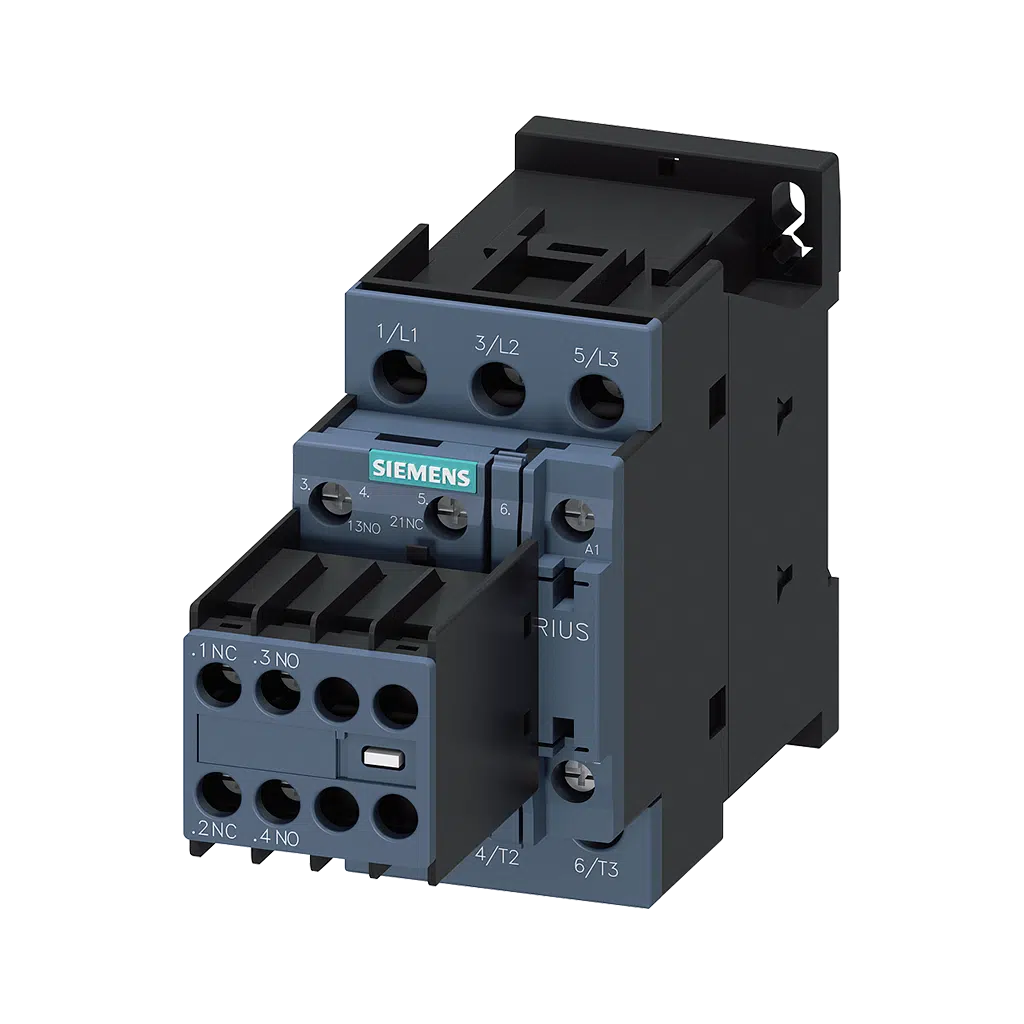 Contactor 3P 11KW 25A 110V/AC 2NA+2NF 3RT2026-1AK64 Siemens