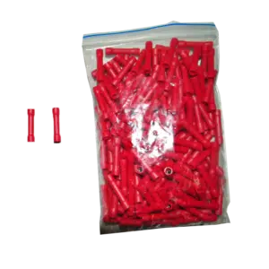 União Isolada Vermelha 1.5MM  20 UN