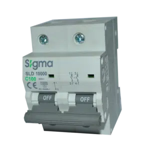 Disjuntor 2P 100A-C 10KA  1SL200C