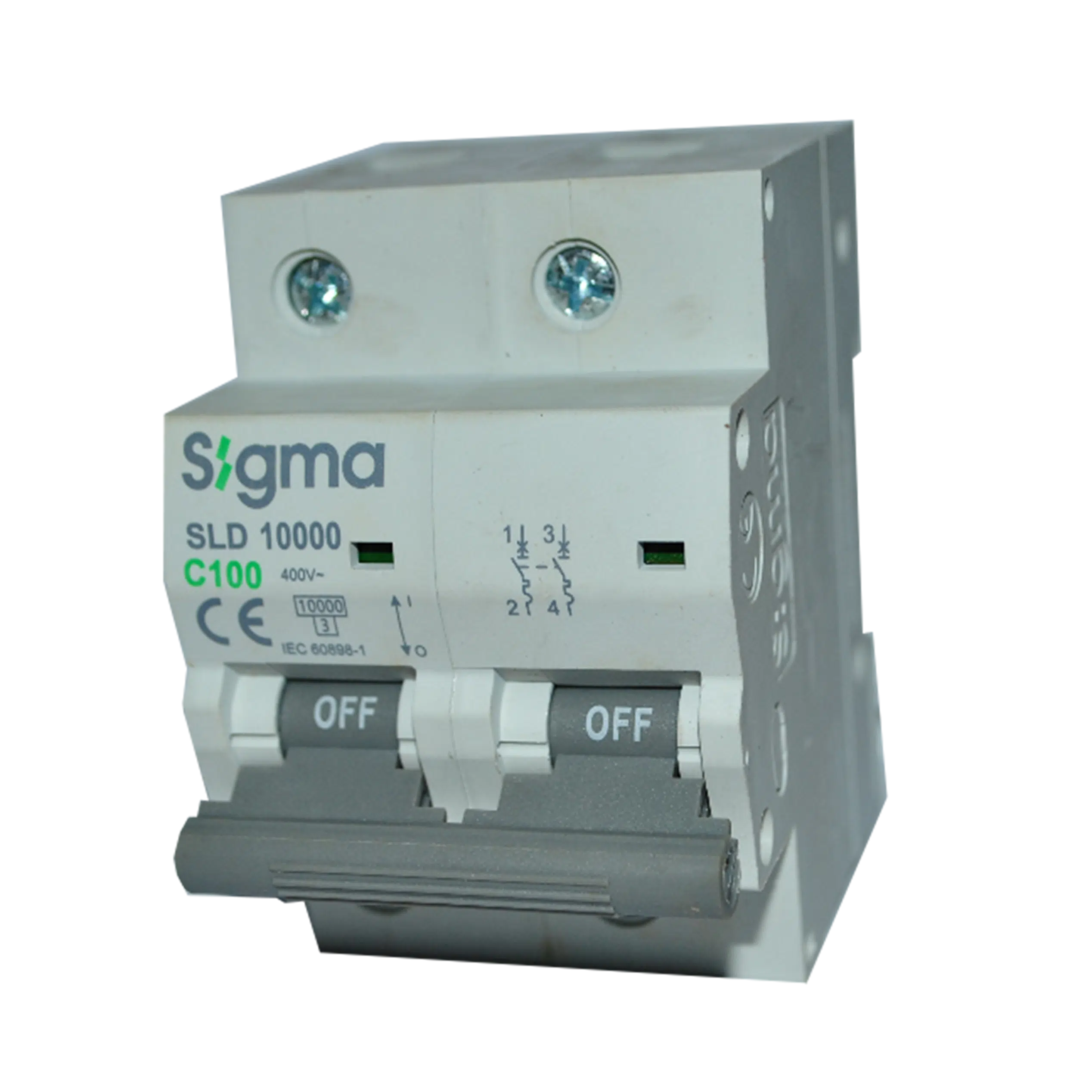 Disjuntor 2P 100A-C 10KA  1SL200C