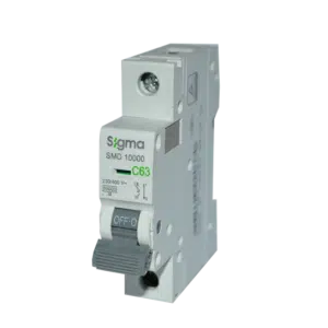 Disjuntor 1P 63A-C 10KA  1SMD163