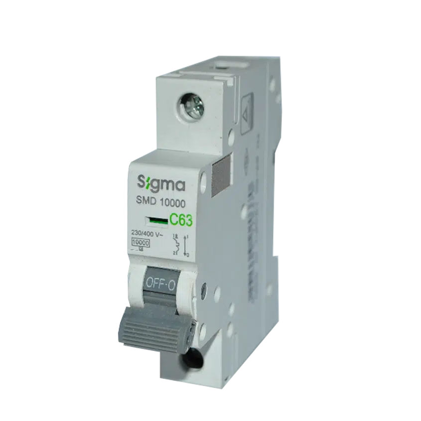 Disjuntor 1P 63A-C 10KA  1SMD163