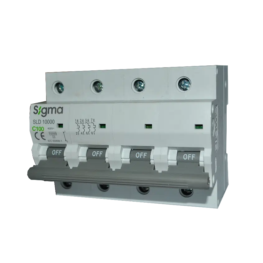 Disjuntor 4P 100A-C 10KA  1SL400C
