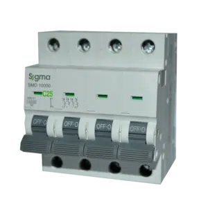 Disjuntor 4P 25A-C 10KA  1SMD425