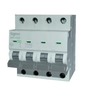 Disjuntor 4P 63A-C 10KA  1SMD463