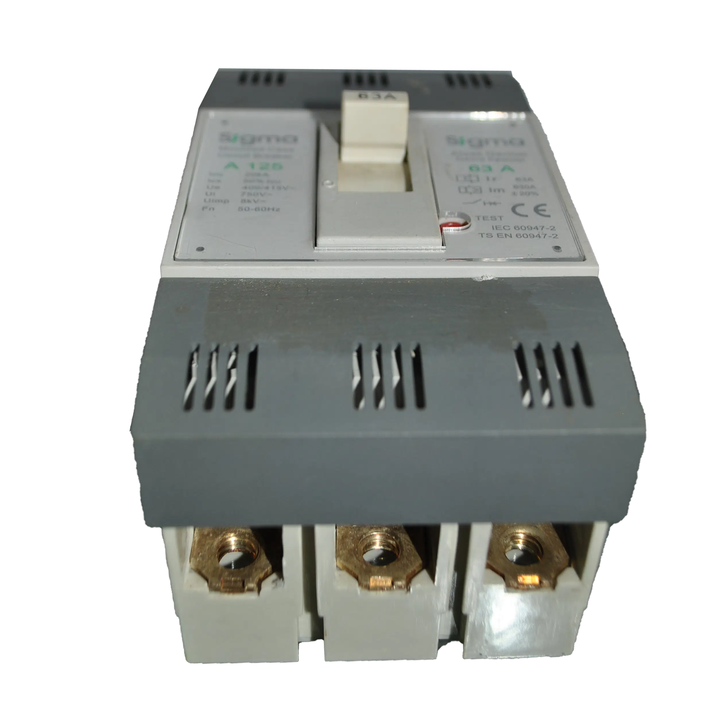 Disjuntor 3P 63A-C 20KA  3A125063 - Image 2