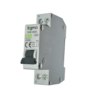 Disjuntor De 1 Módulo 1P+N 25A-C 4.5KA  4SN125C