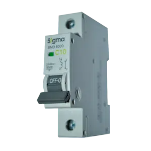 Disjuntor  1P 10A-C 6KA  6SM110C