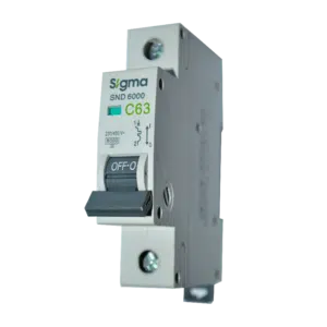 Disjuntor  1P 63A-C 6KA  6SM163C