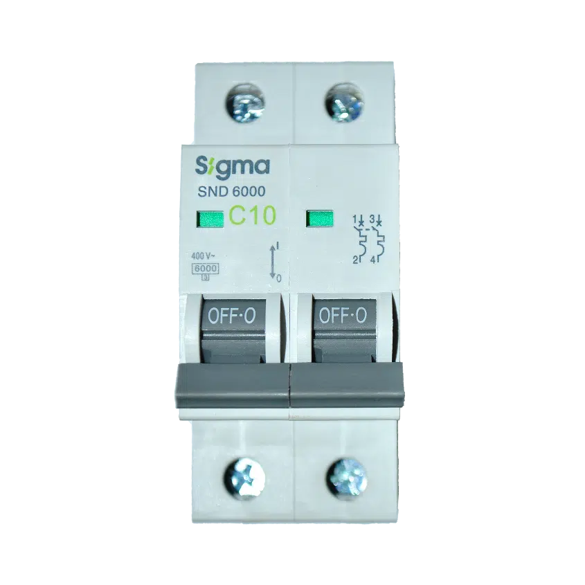 Disjuntor  2P 10A-C 6KA  6SM210C