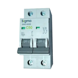 Disjuntor  2P 50A-C 6KA  6SM250C